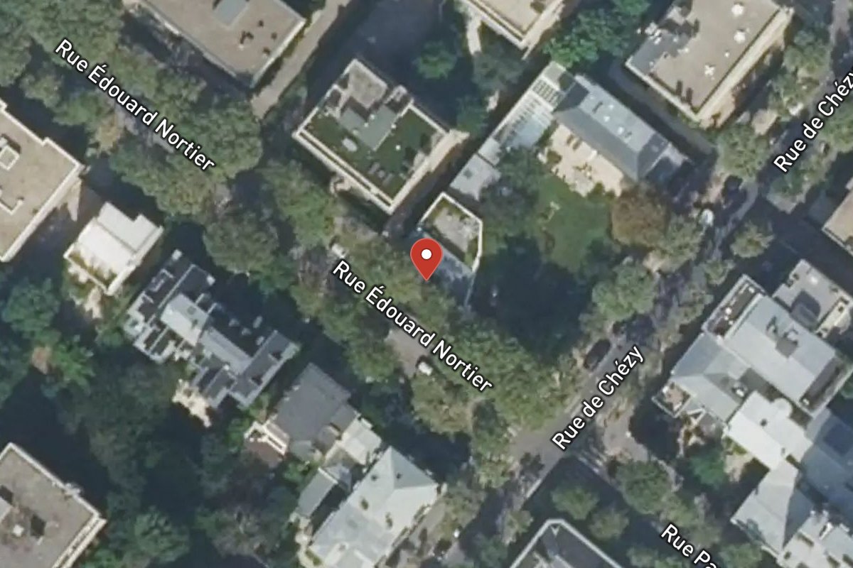 Vue satellite — 4 Rue Édouard Nortier