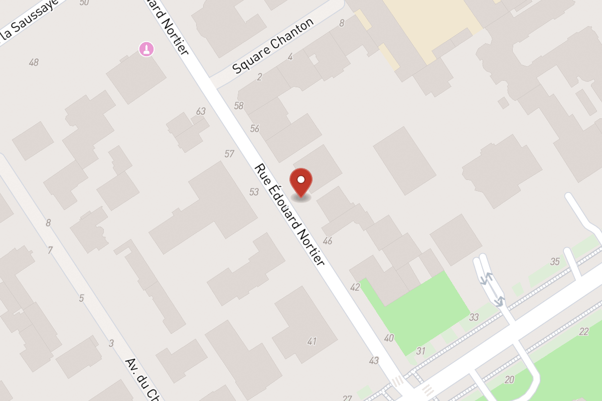 Plan de situation — 50 Rue Édouard Nortier