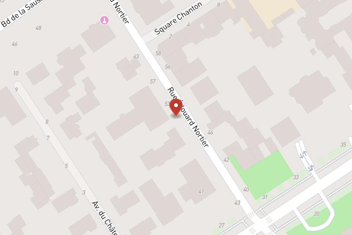 Plan de situation — 51 Rue Édouard Nortier