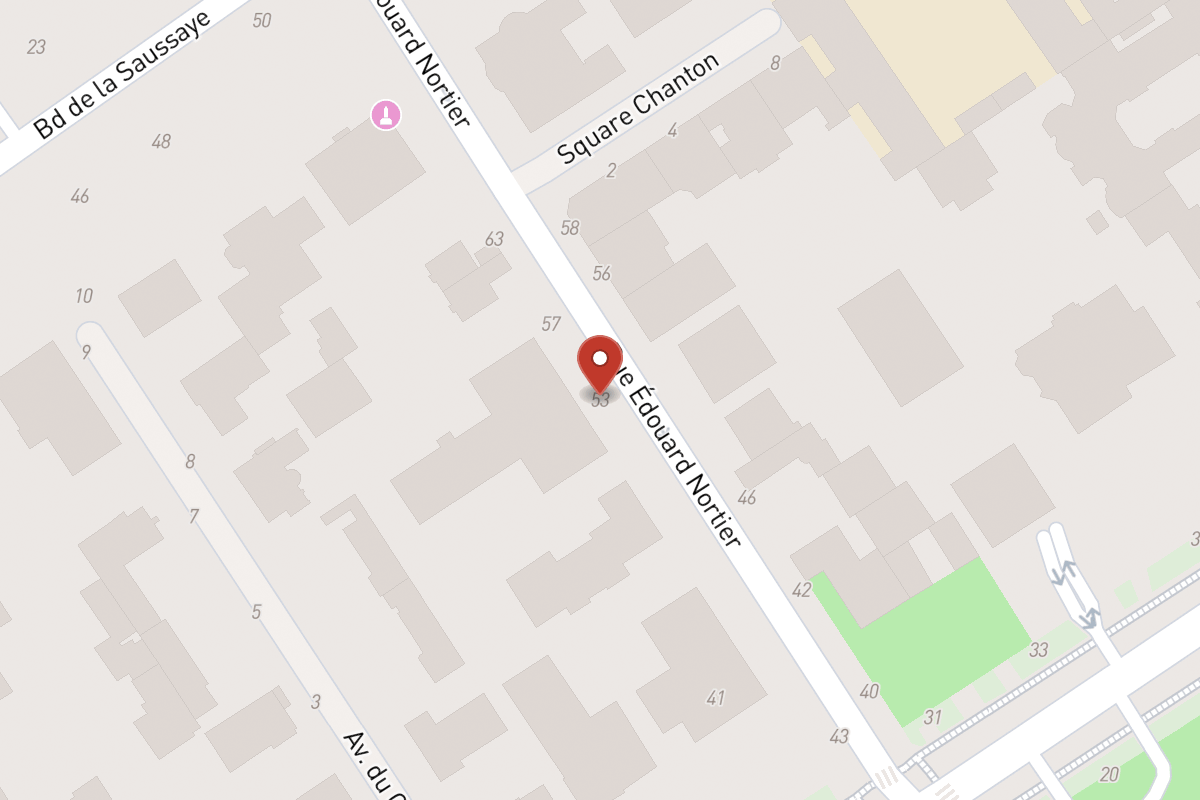 Plan de situation — 53 Rue Édouard Nortier