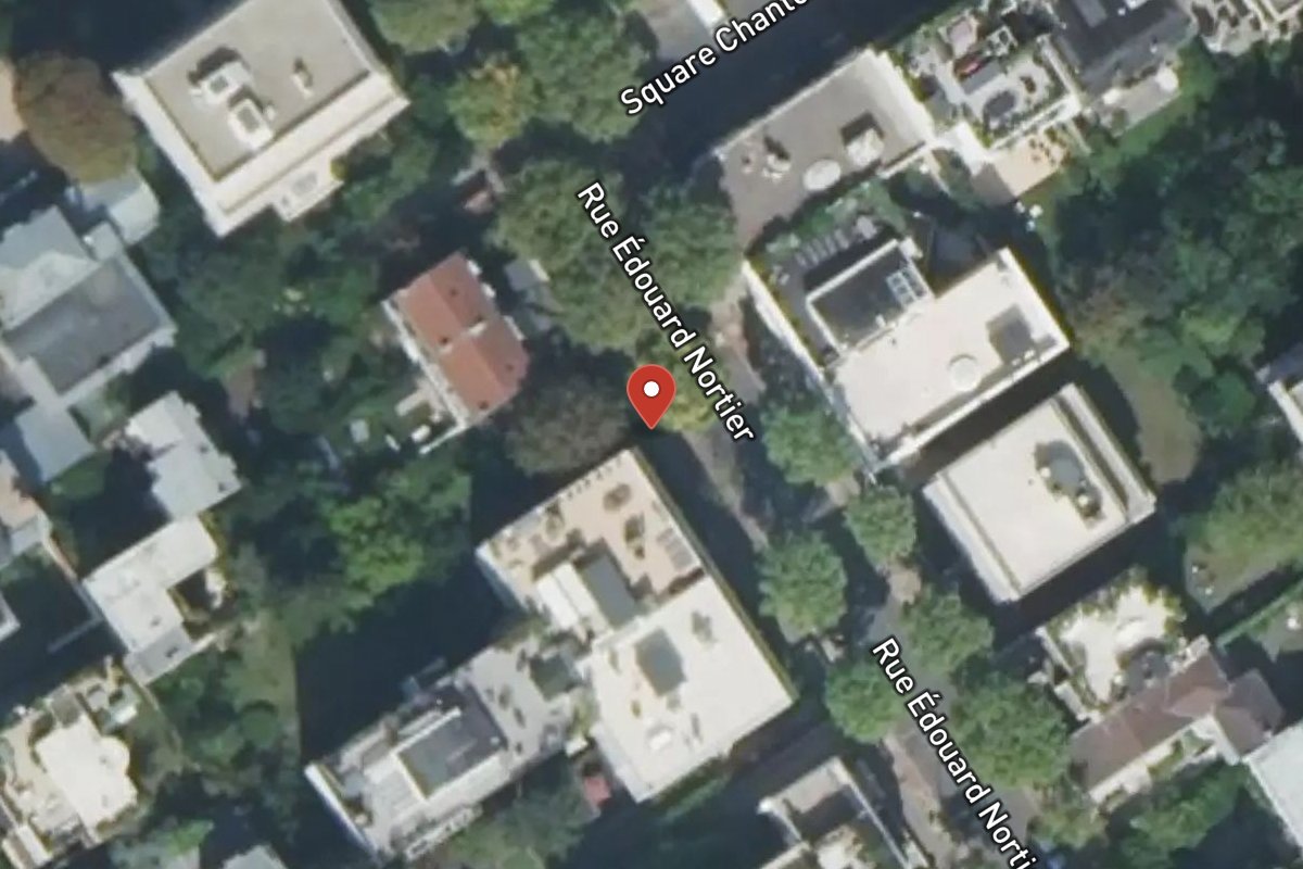 Vue satellite — 57 Rue Édouard Nortier