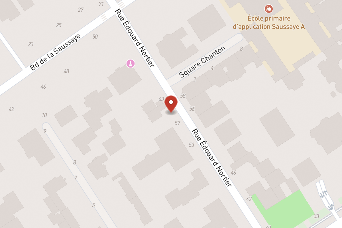 Plan de situation — 59 Rue Édouard Nortier