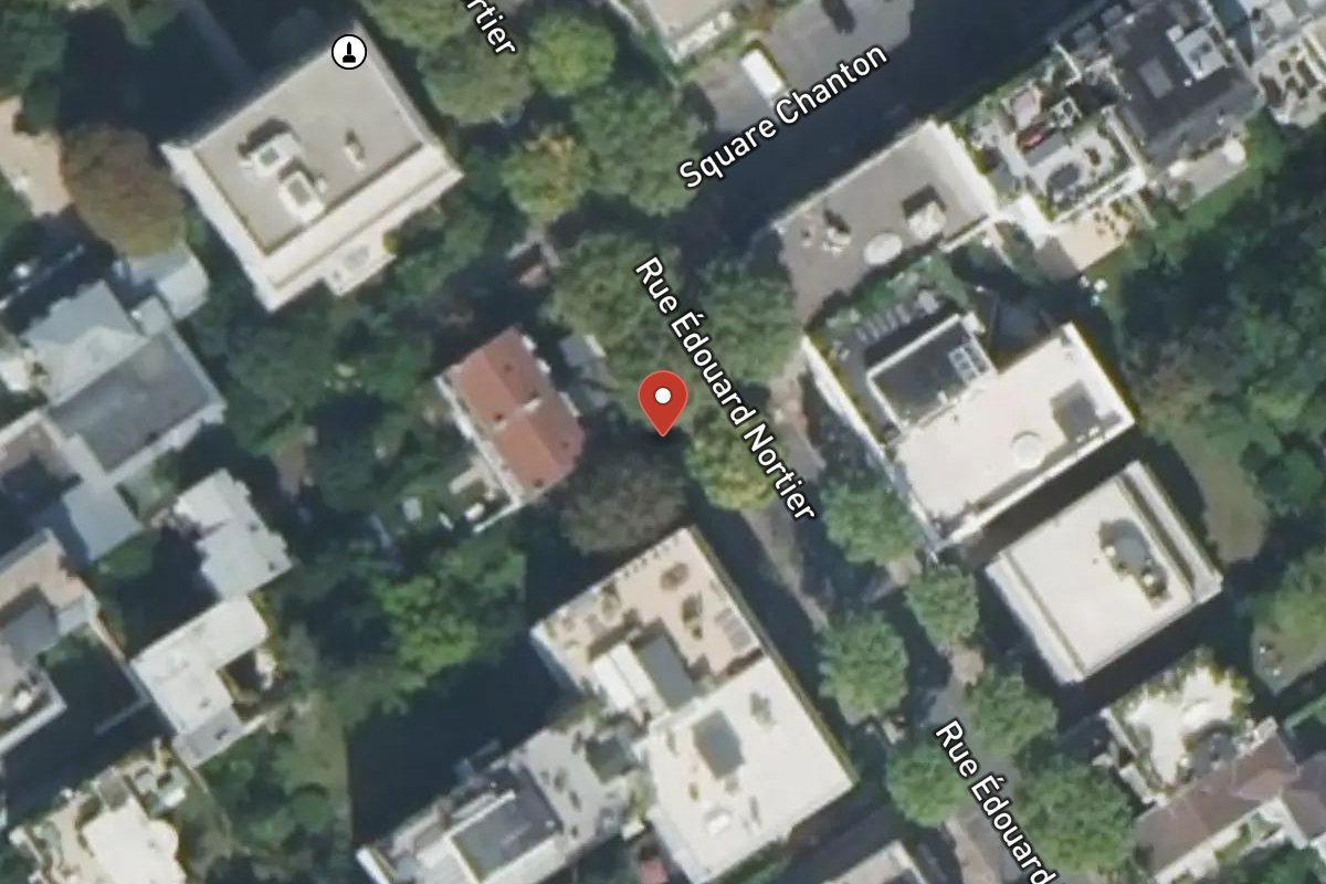 Vue satellite — 59 Rue Édouard Nortier