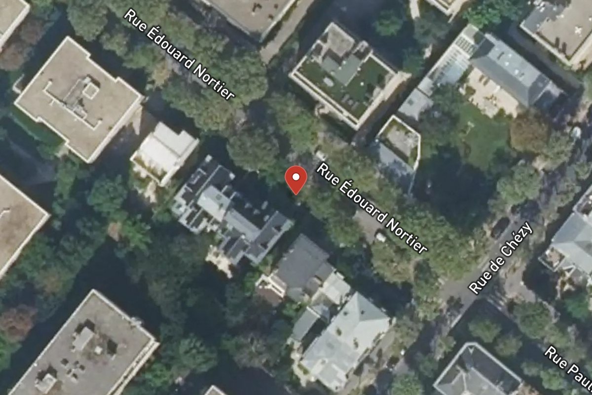 Vue satellite — 5 Rue Édouard Nortier
