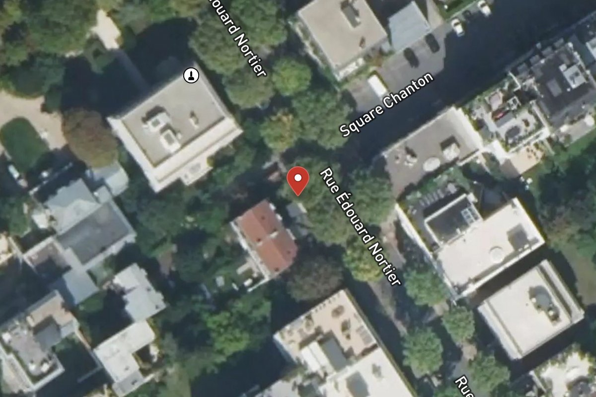 Vue satellite — 63 Rue Édouard Nortier