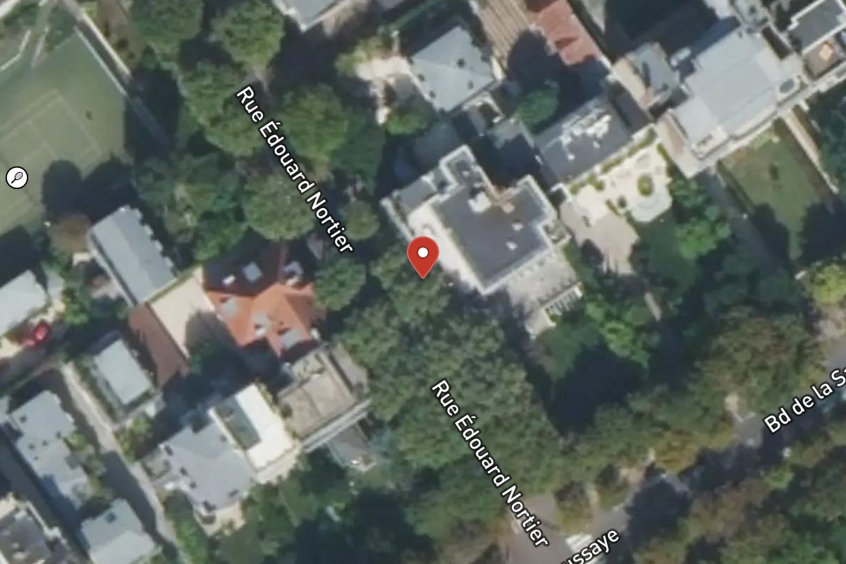 Vue satellite — 64 Rue Édouard Nortier