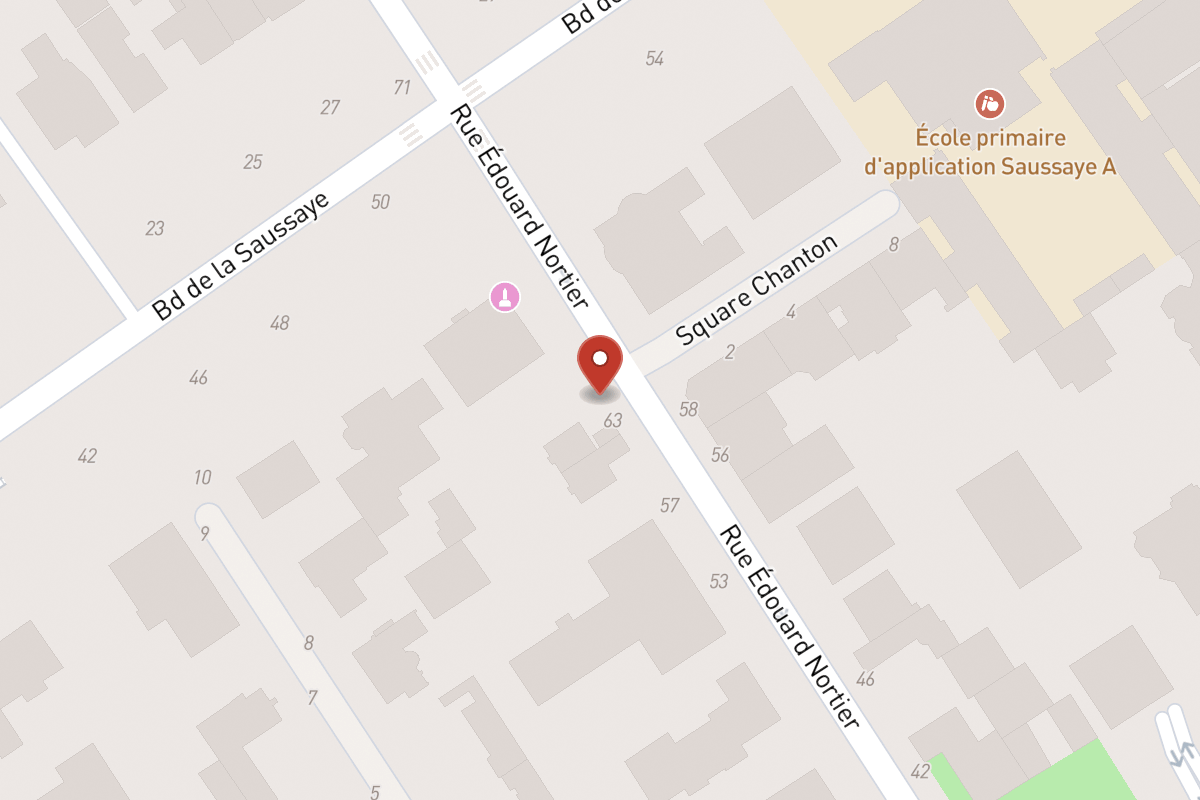 Plan de situation — 65 Rue Édouard Nortier