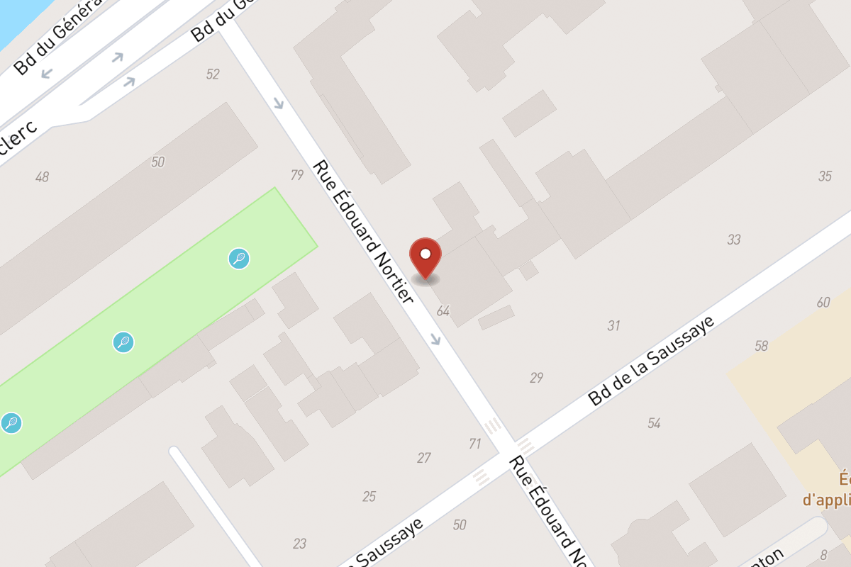 Plan de situation — 66 Rue Édouard Nortier