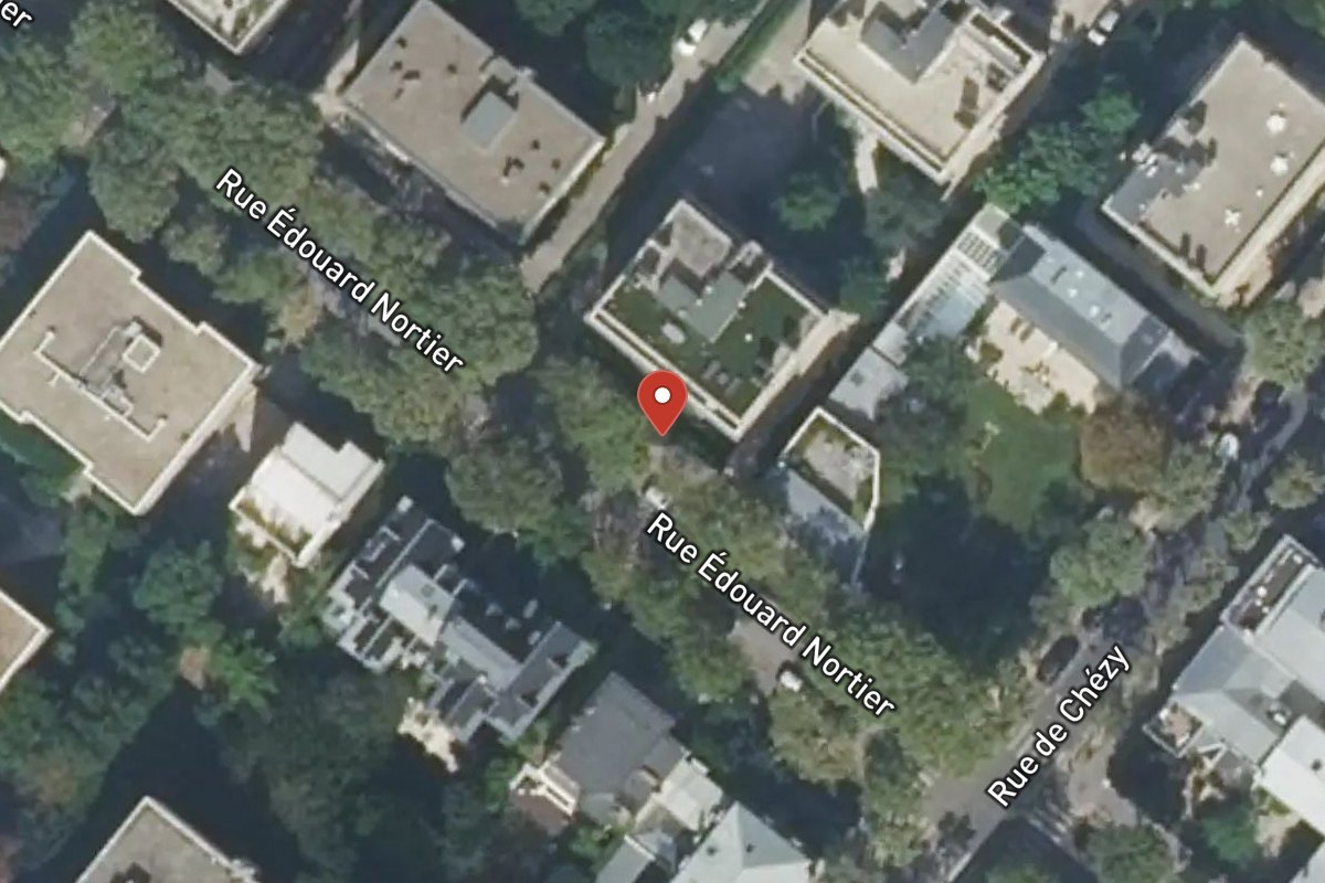 Vue satellite — 6 Rue Édouard Nortier