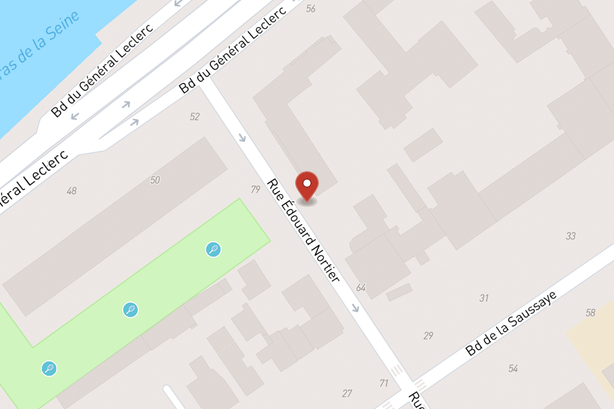 Plan de situation — 70 Rue Édouard Nortier