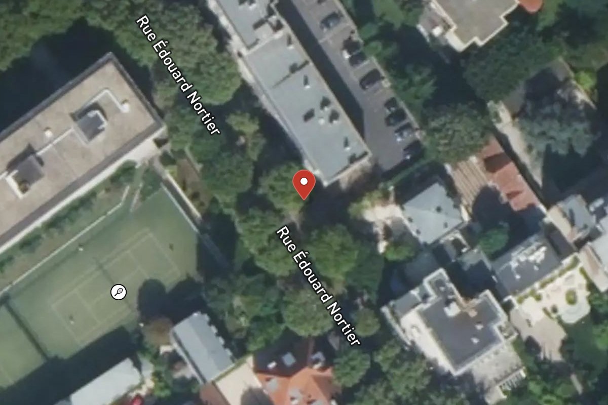 Vue satellite — 70 Rue Édouard Nortier