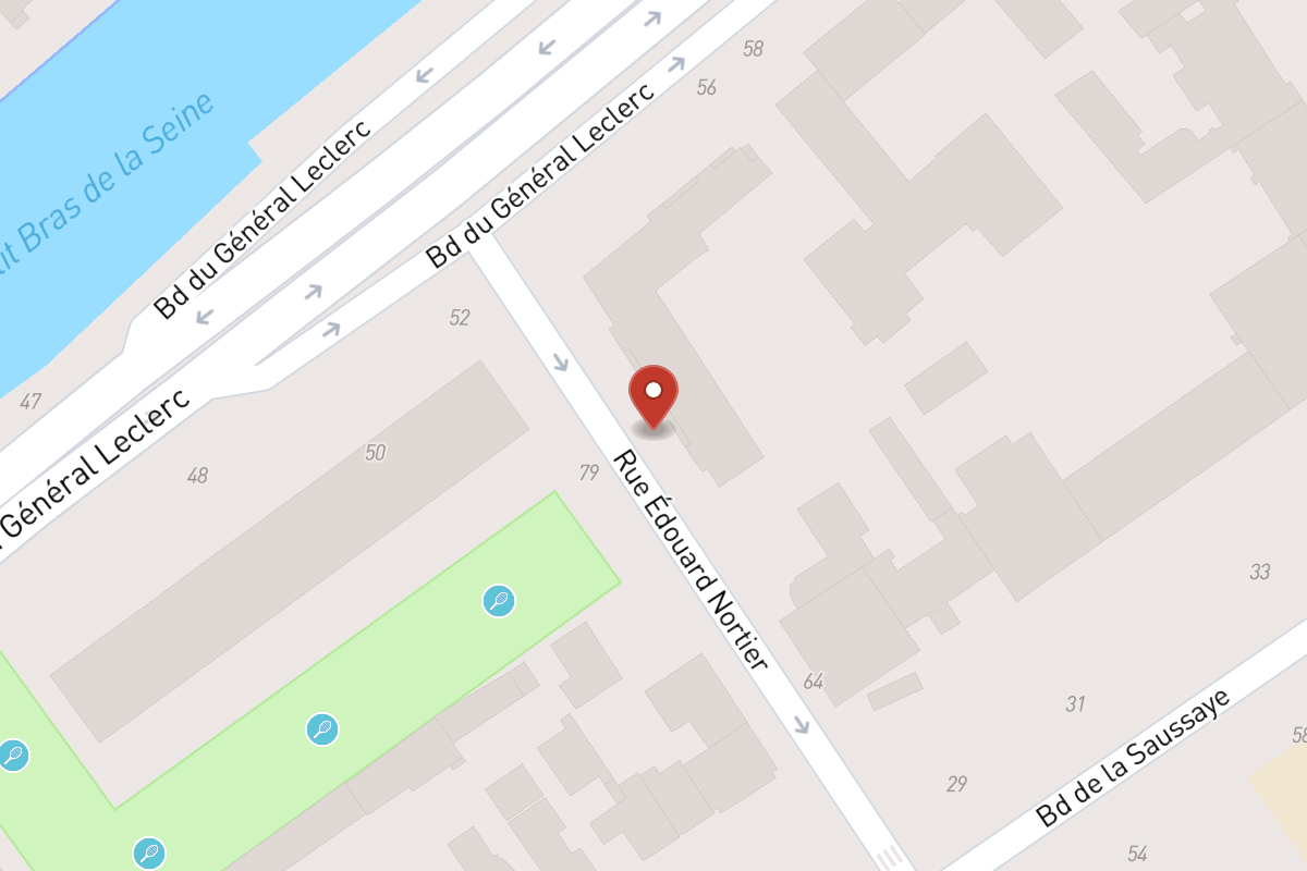 Plan de situation — 72 Rue Édouard Nortier