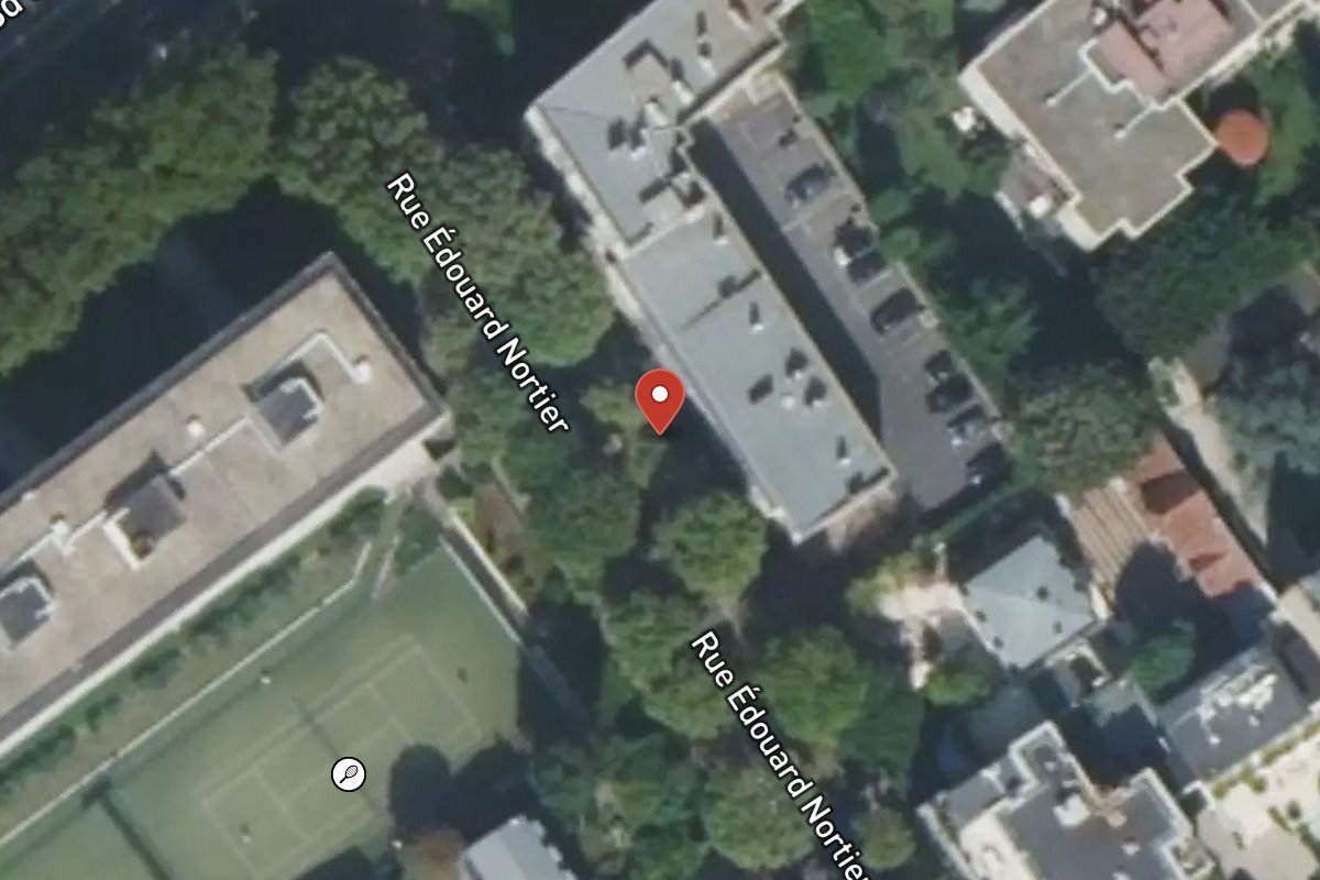 Vue satellite — 72 Rue Édouard Nortier