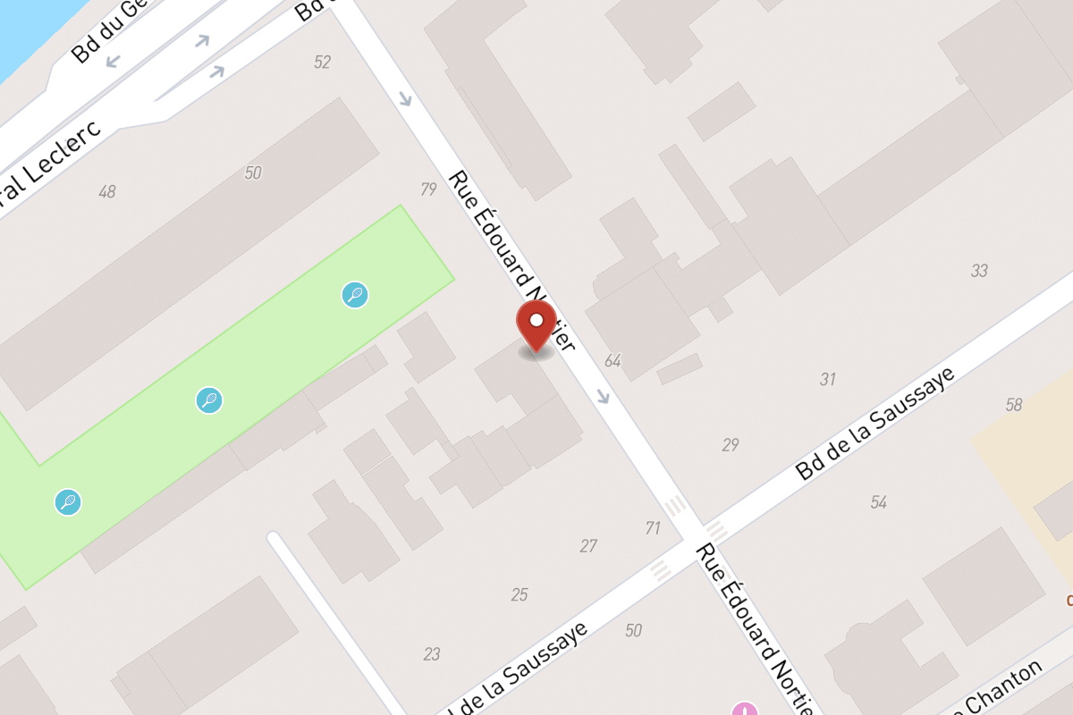 Plan de situation — 73 Rue Édouard Nortier