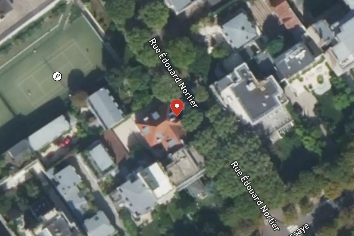 Vue satellite — 73 Rue Édouard Nortier