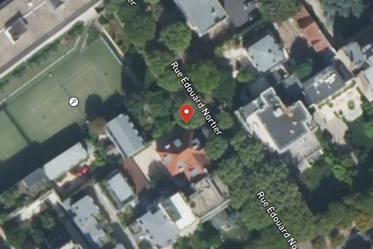 Vue satellite — 75 Rue Édouard Nortier