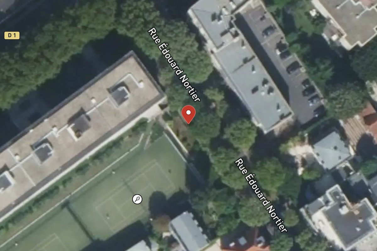 Vue satellite — 79 Rue Édouard Nortier