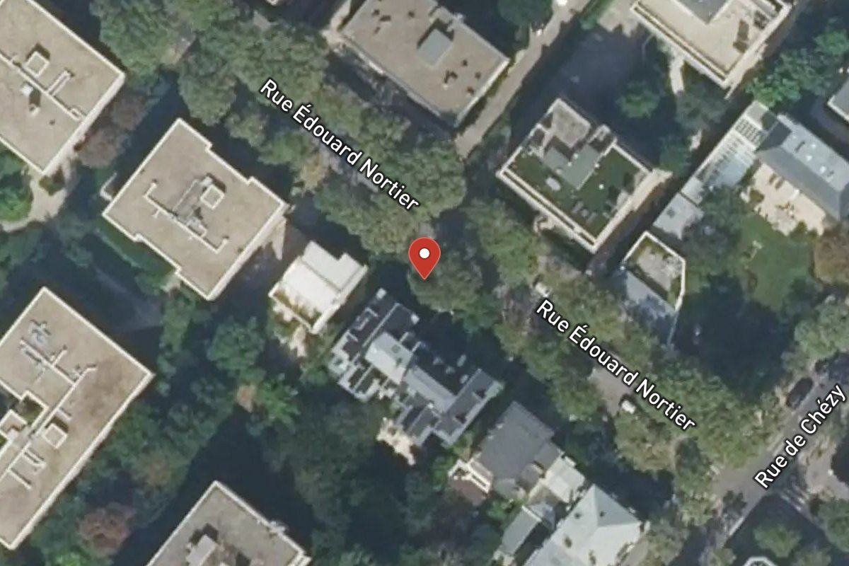 Vue satellite — 7 Rue Édouard Nortier