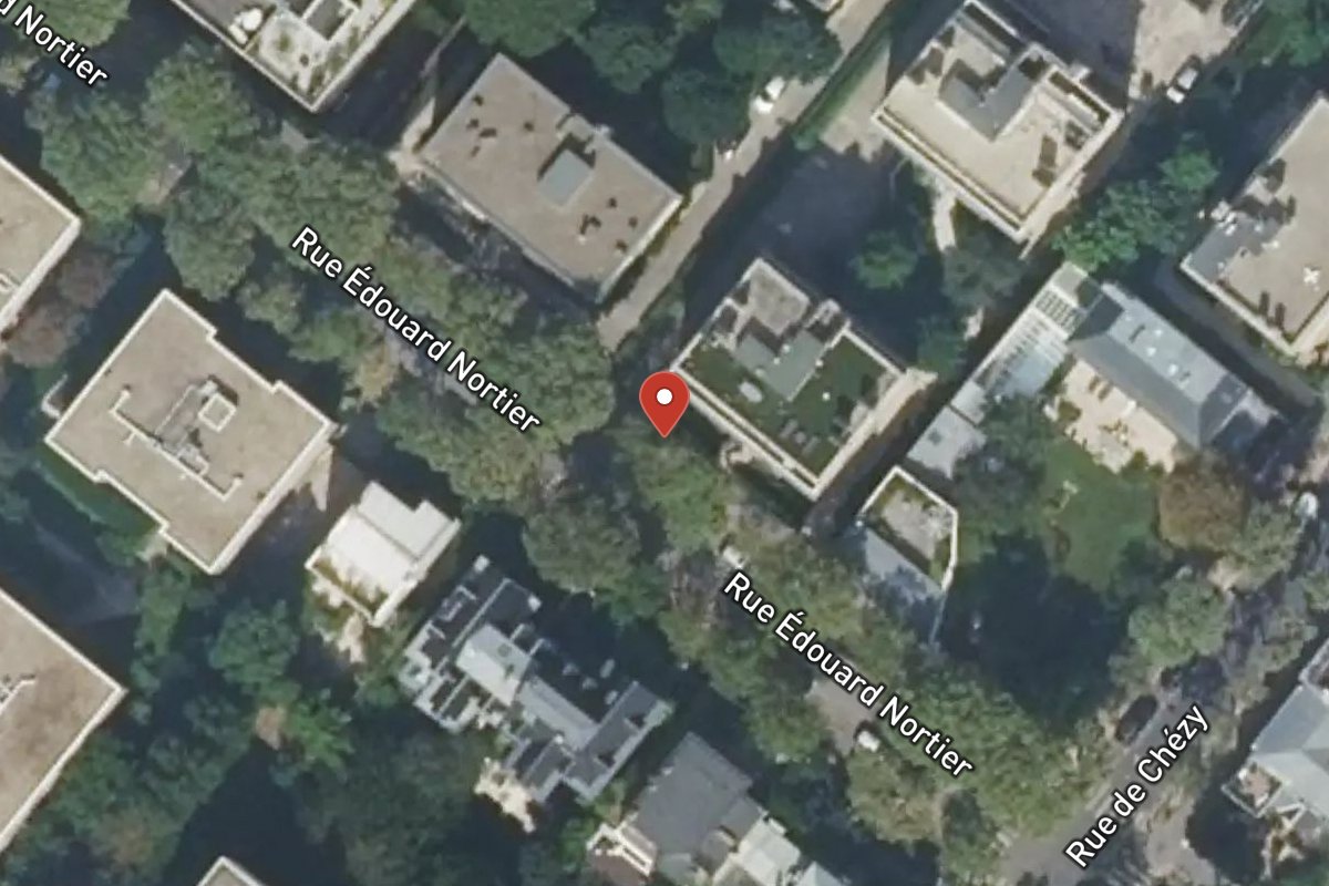 Vue satellite — 8 Rue Édouard Nortier