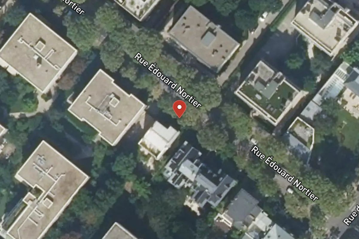 Vue satellite — 9 Rue Édouard Nortier
