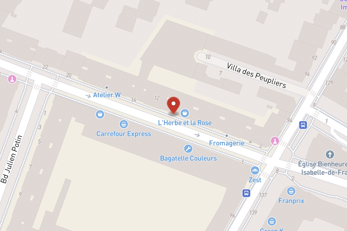 Plan de situation — 10 Rue Ernest Deloison