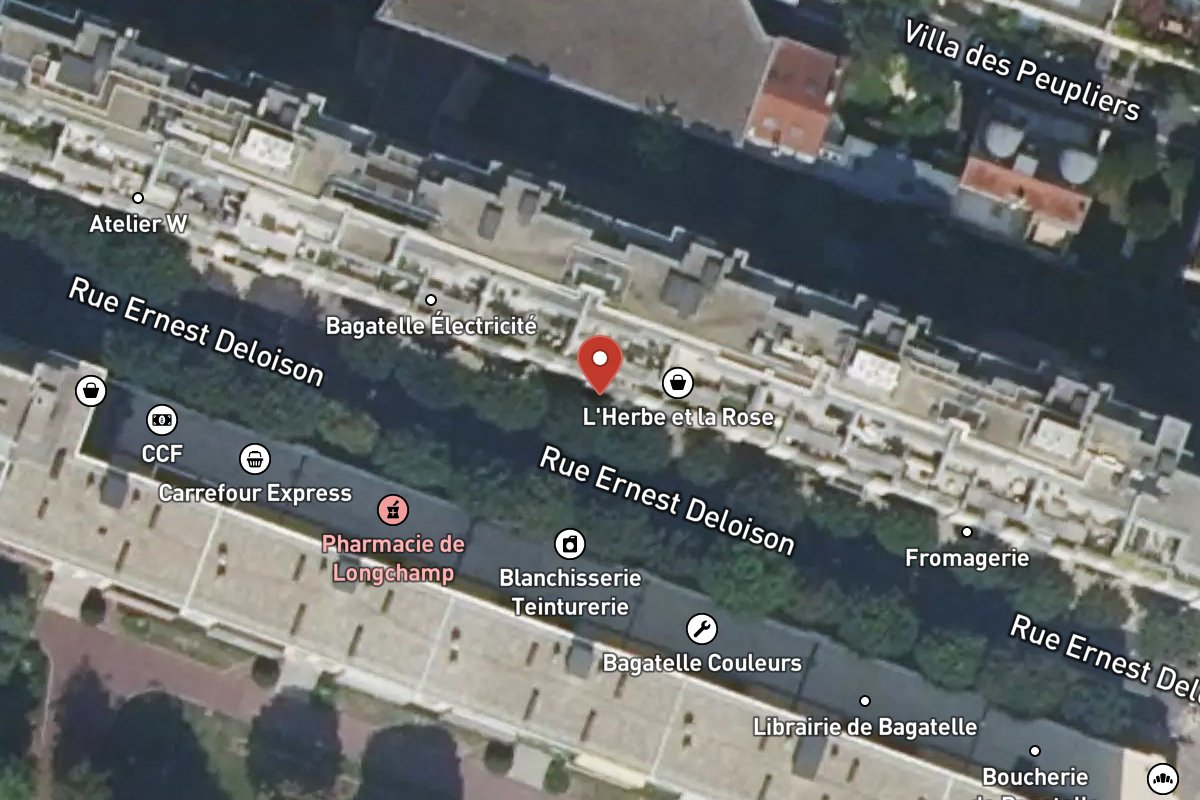 Vue satellite — 10 Rue Ernest Deloison