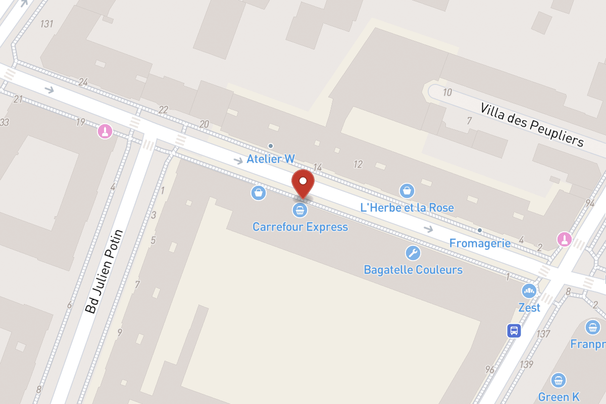 Plan de situation — 11BIS Rue Ernest Deloison