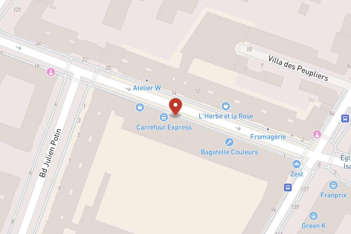 Plan de situation — 11 Rue Ernest Deloison