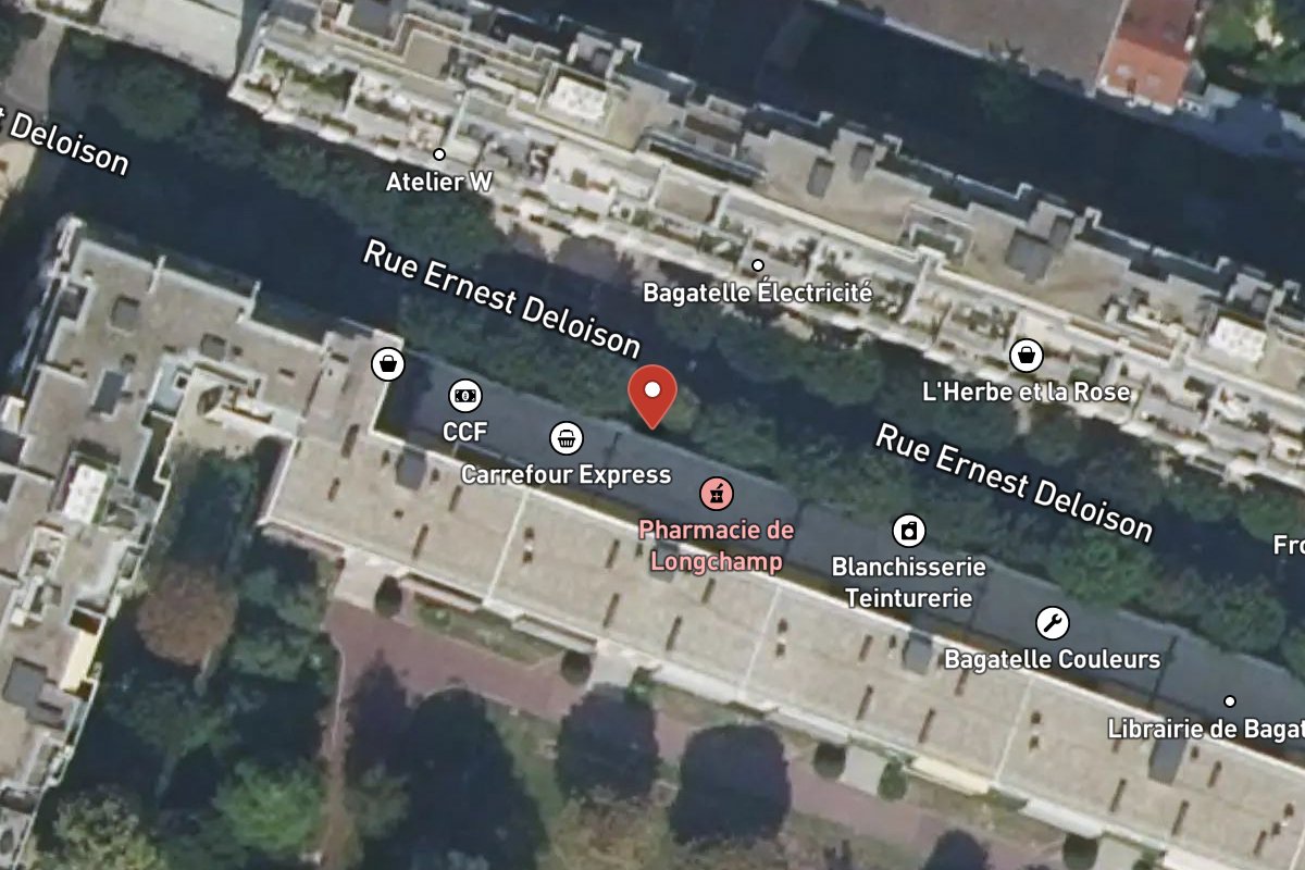Vue satellite — 11 Rue Ernest Deloison