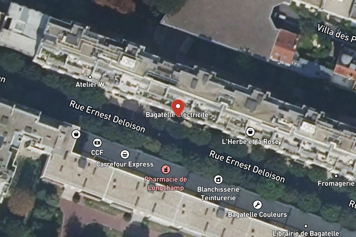 Vue satellite — 12 Rue Ernest Deloison