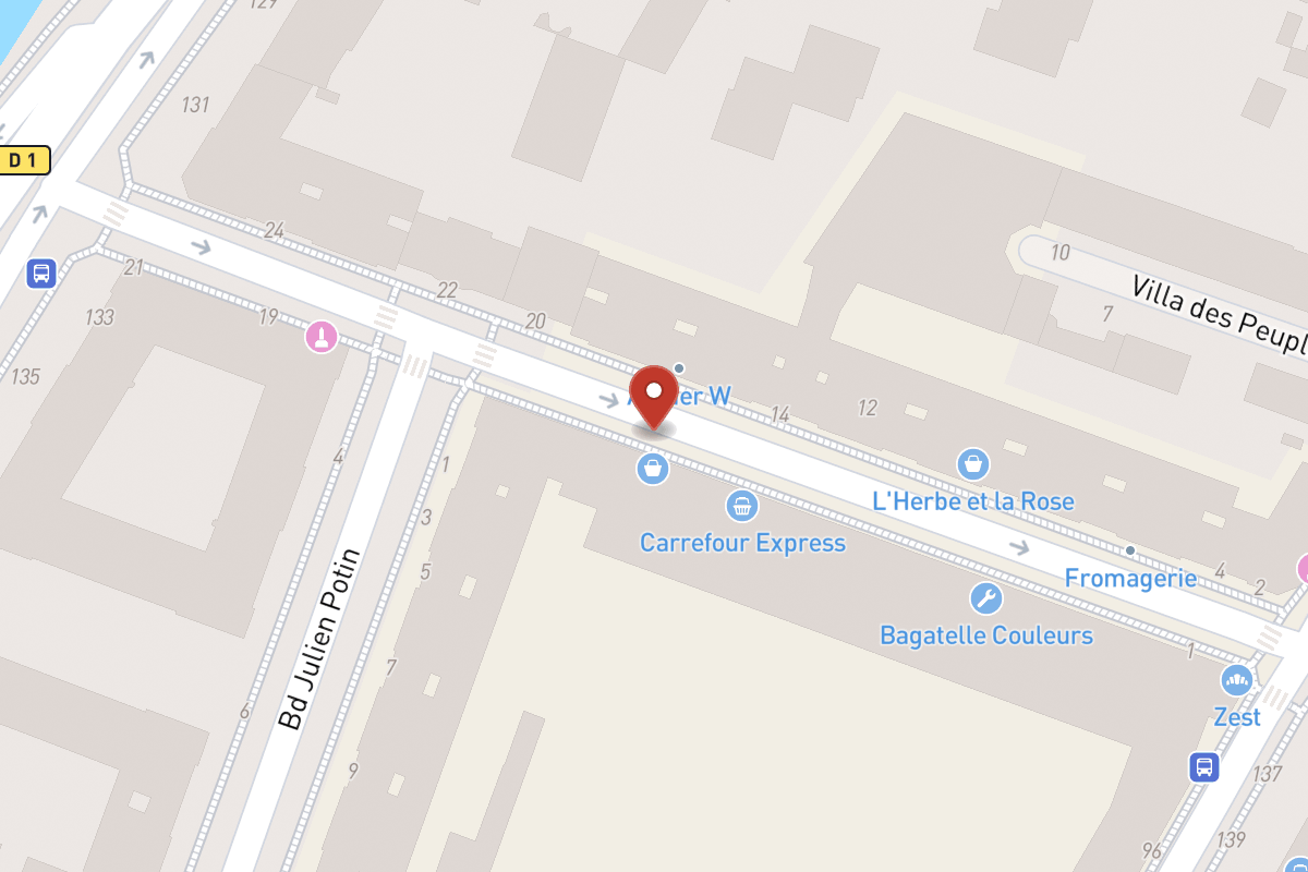 Plan de situation — 13BIS Rue Ernest Deloison