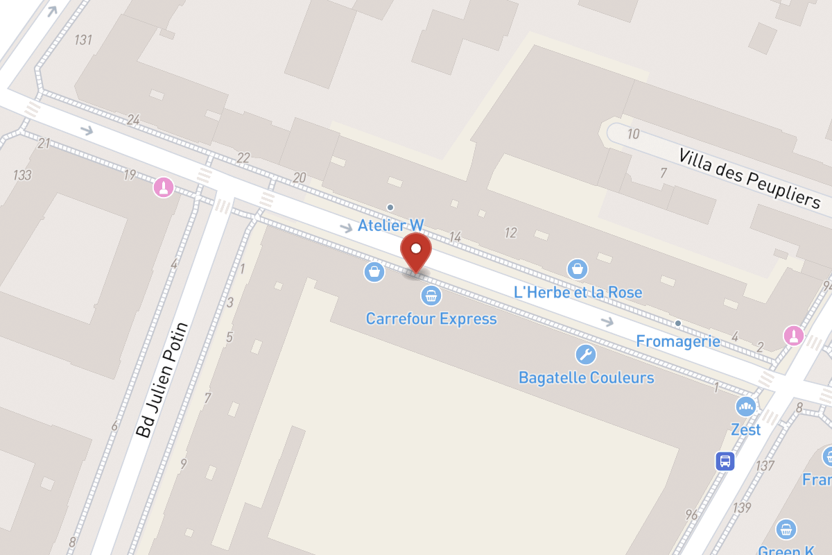 Plan de situation — 13 Rue Ernest Deloison
