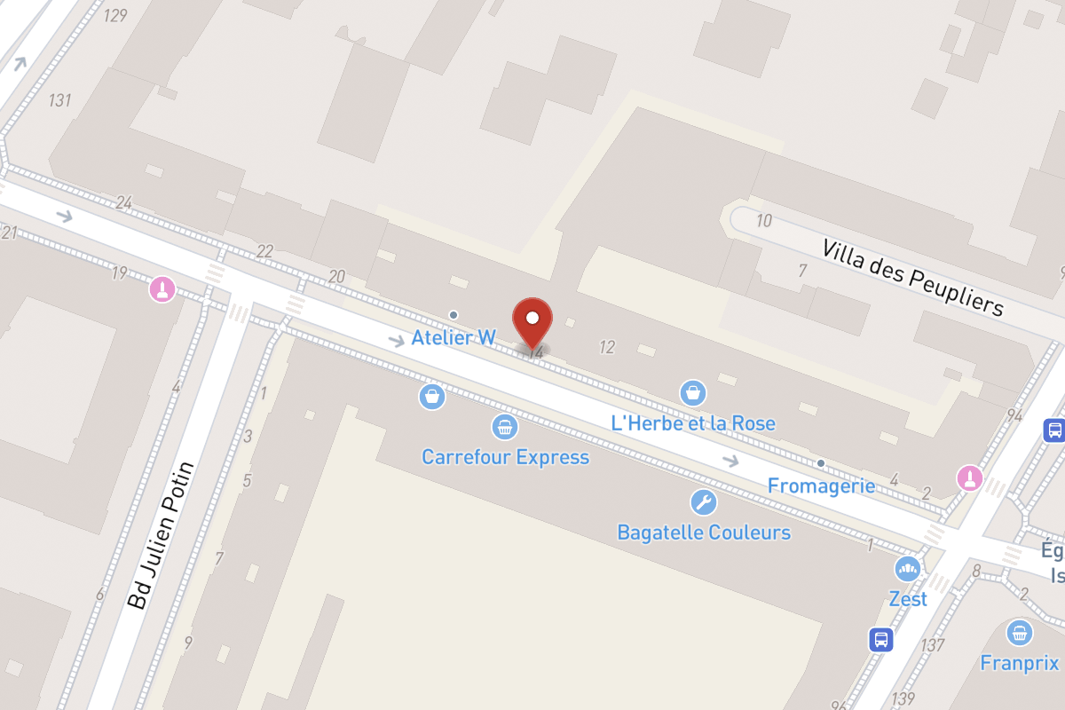 Plan de situation — 14 Rue Ernest Deloison