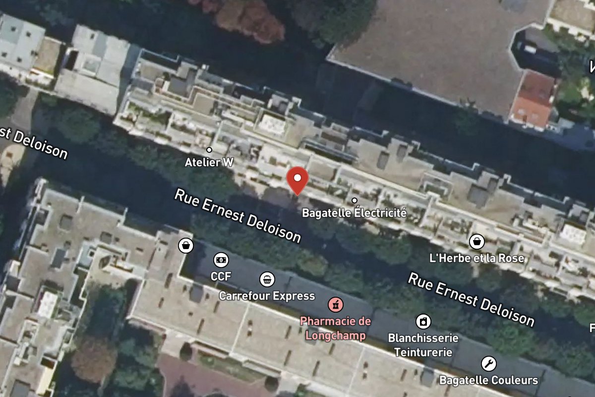 Vue satellite — 14 Rue Ernest Deloison