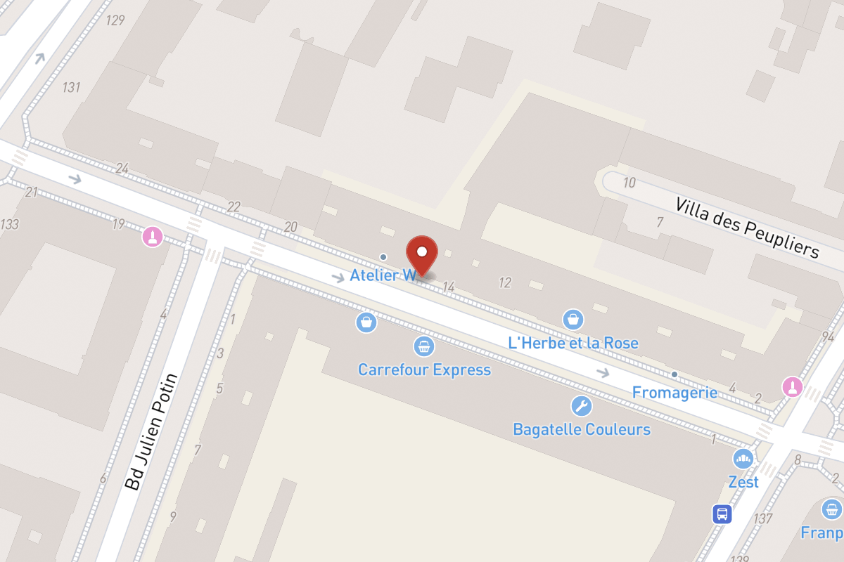 Plan de situation — 16BIS Rue Ernest Deloison
