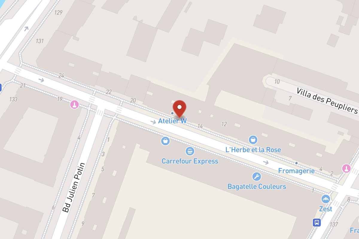 Plan de situation — 16 Rue Ernest Deloison