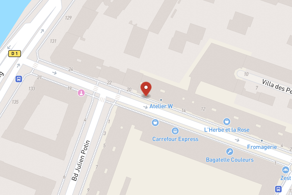 Plan de situation — 18 Rue Ernest Deloison