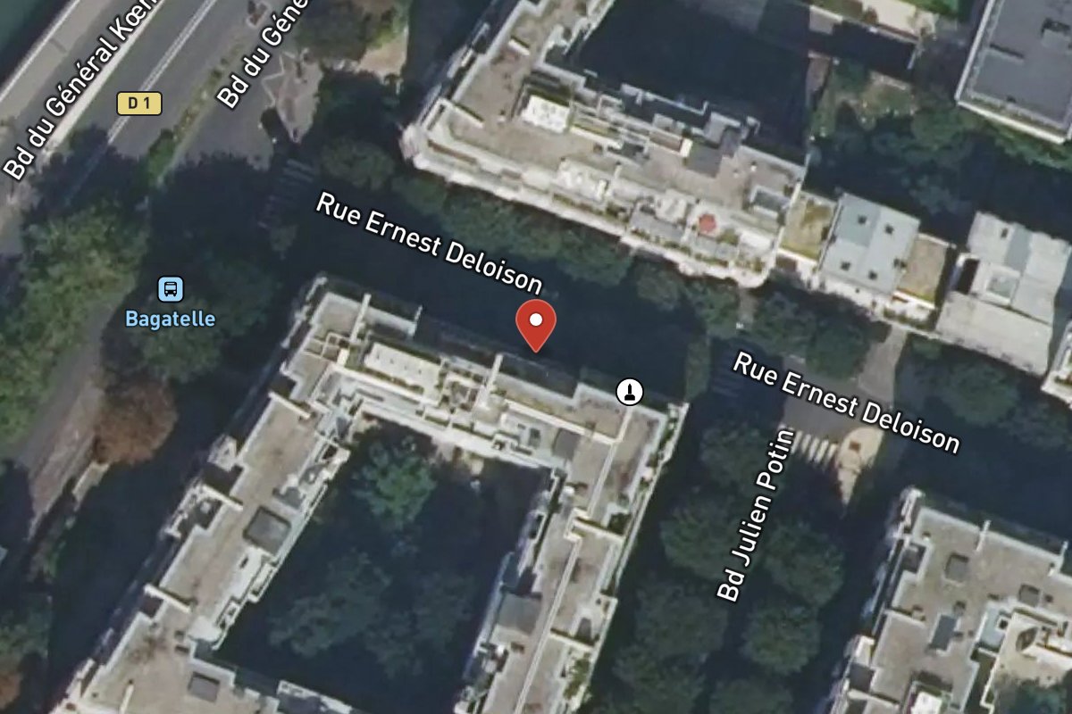 Vue satellite — 19 Rue Ernest Deloison