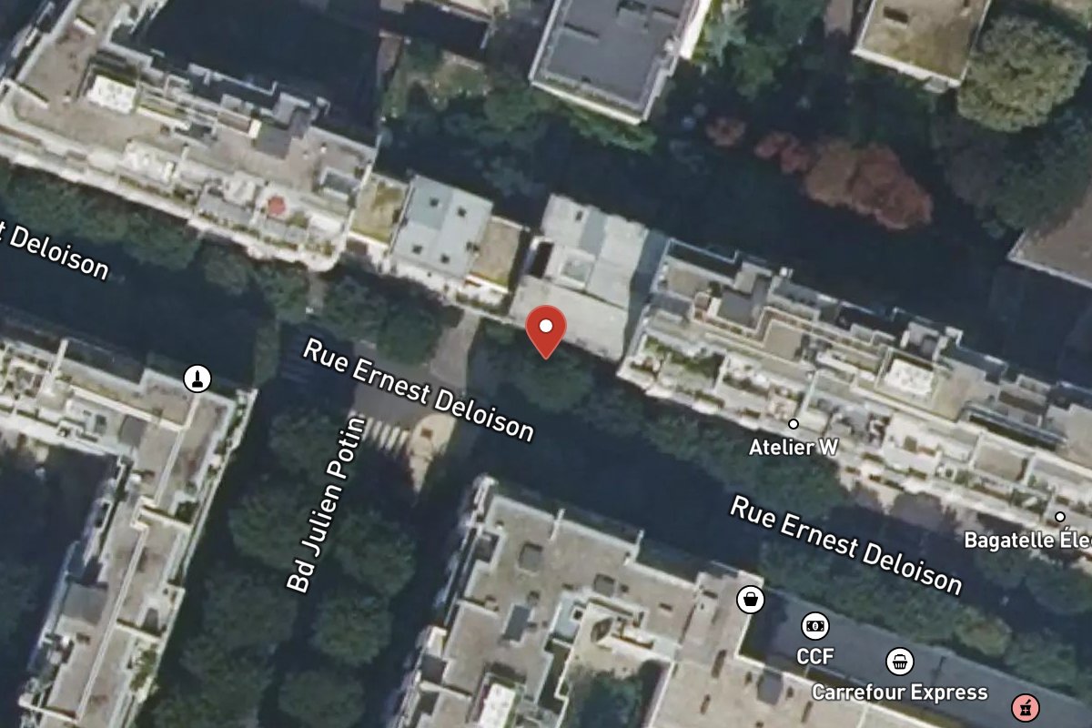 Vue satellite — 20 Rue Ernest Deloison