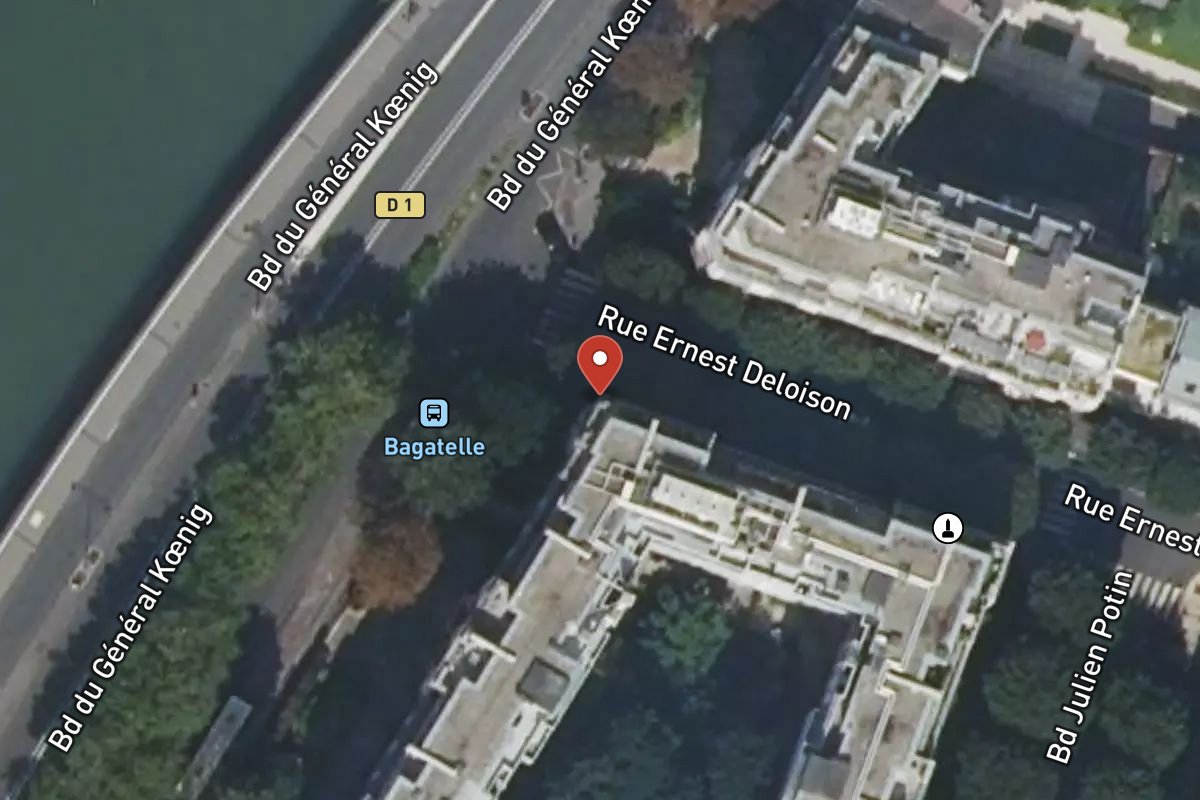 Vue satellite — 21 Rue Ernest Deloison