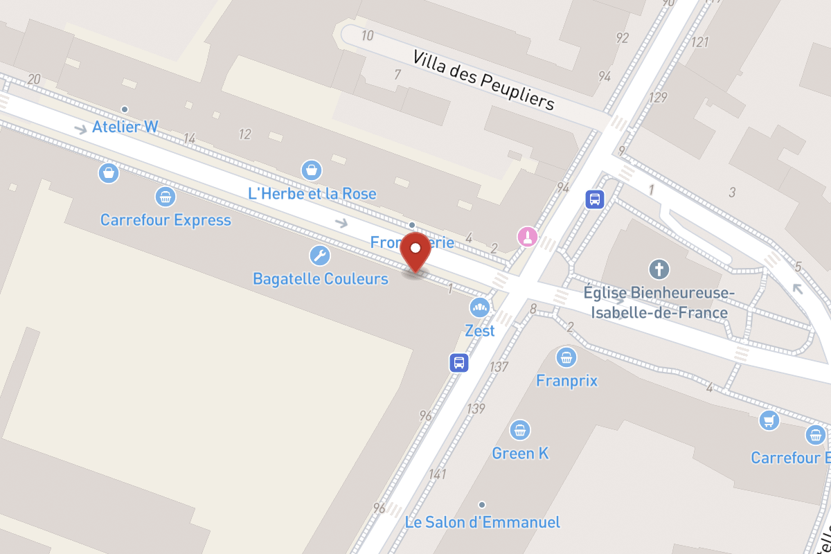 Plan de situation — 3 Rue Ernest Deloison