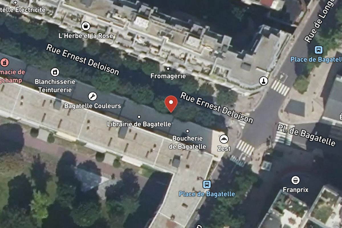 Vue satellite — 3 Rue Ernest Deloison