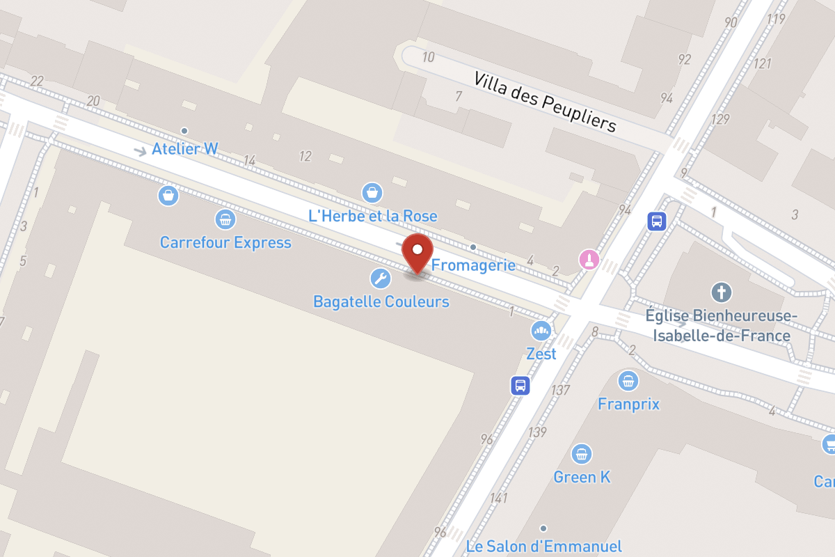 Plan de situation — 5 Rue Ernest Deloison