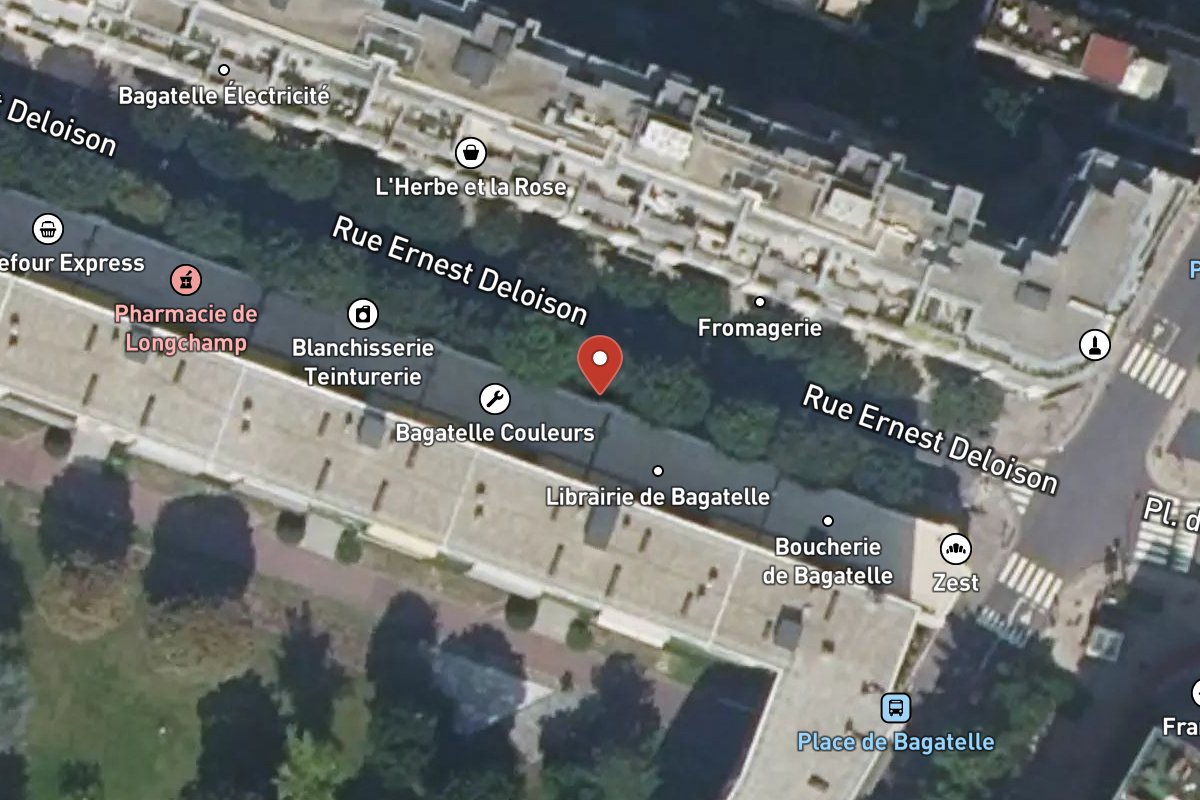 Vue satellite — 5 Rue Ernest Deloison
