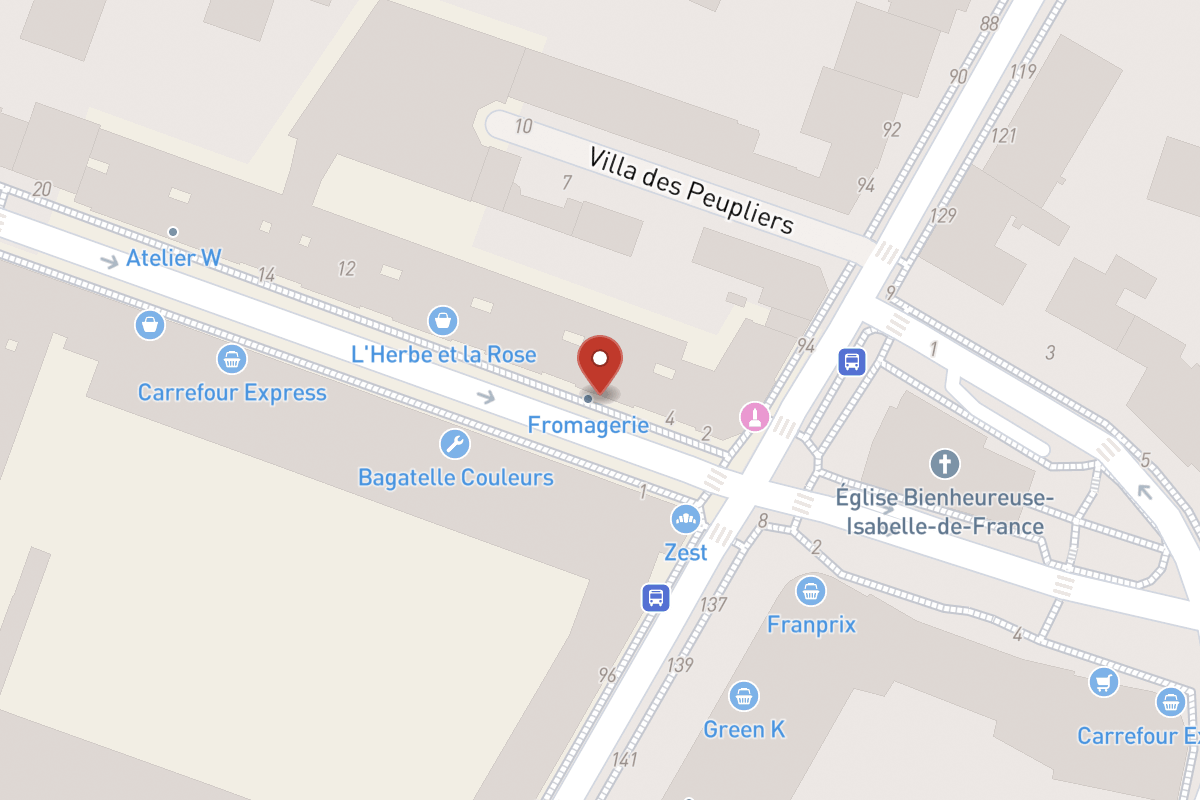 Plan de situation — 6 Rue Ernest Deloison