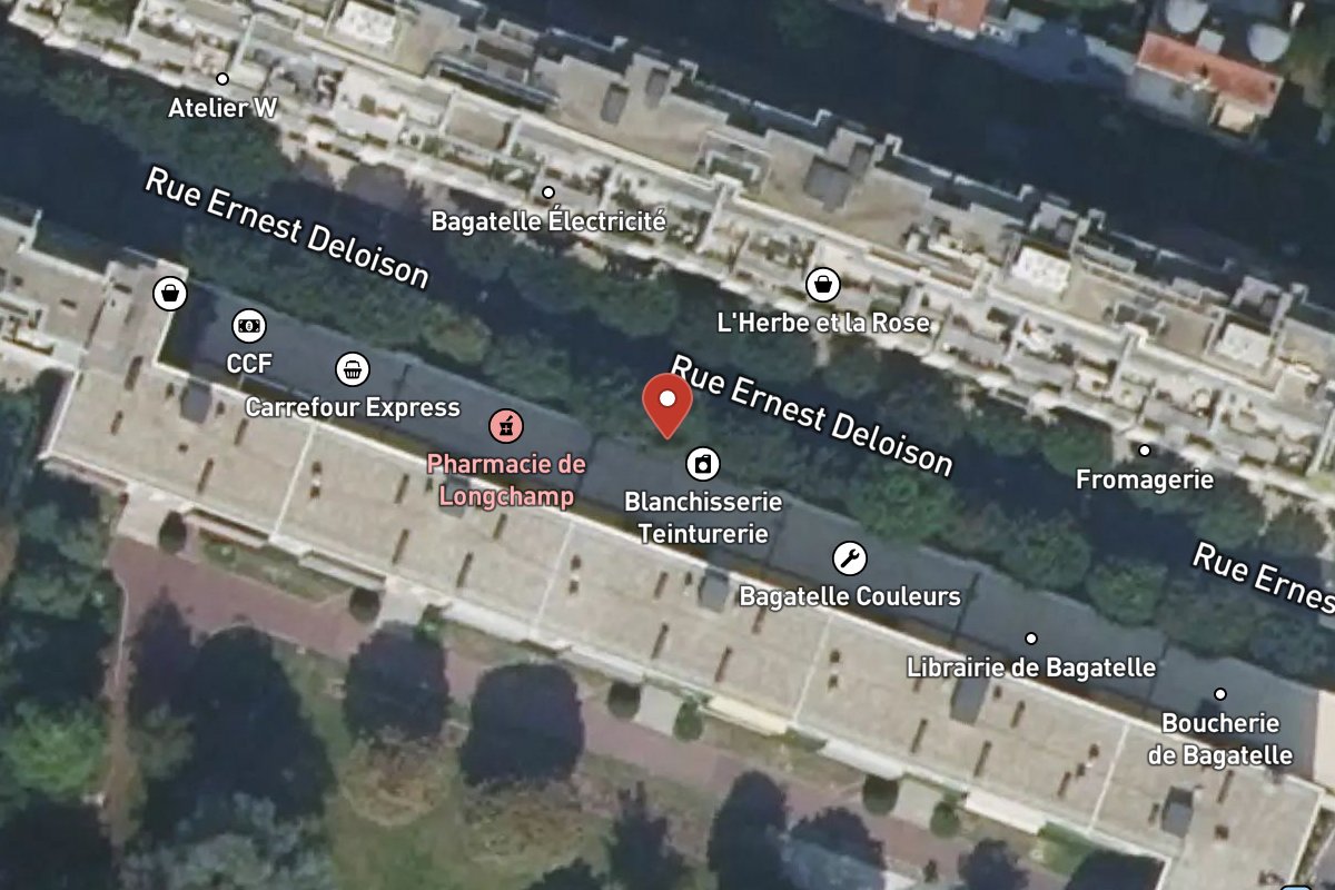 Vue satellite — 7BIS Rue Ernest Deloison