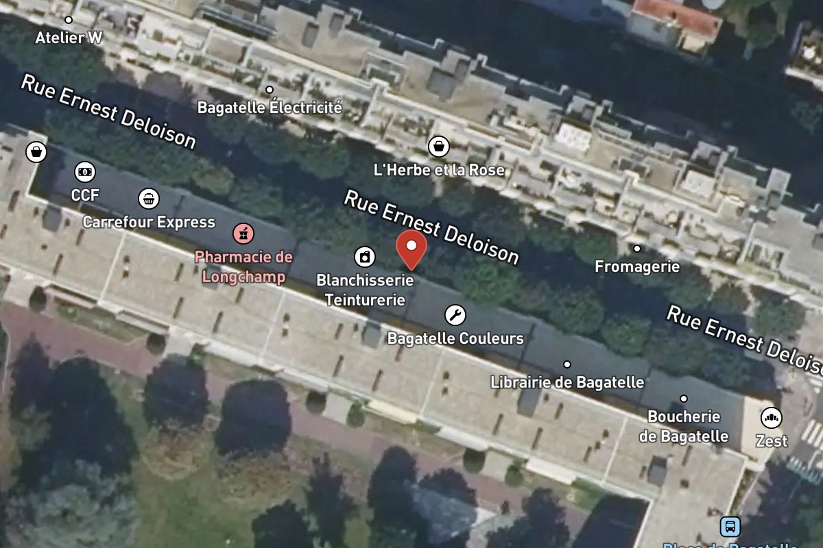 Vue satellite — 7 Rue Ernest Deloison