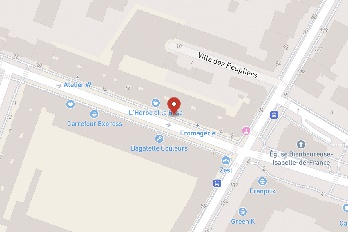 Plan de situation — 8 Rue Ernest Deloison