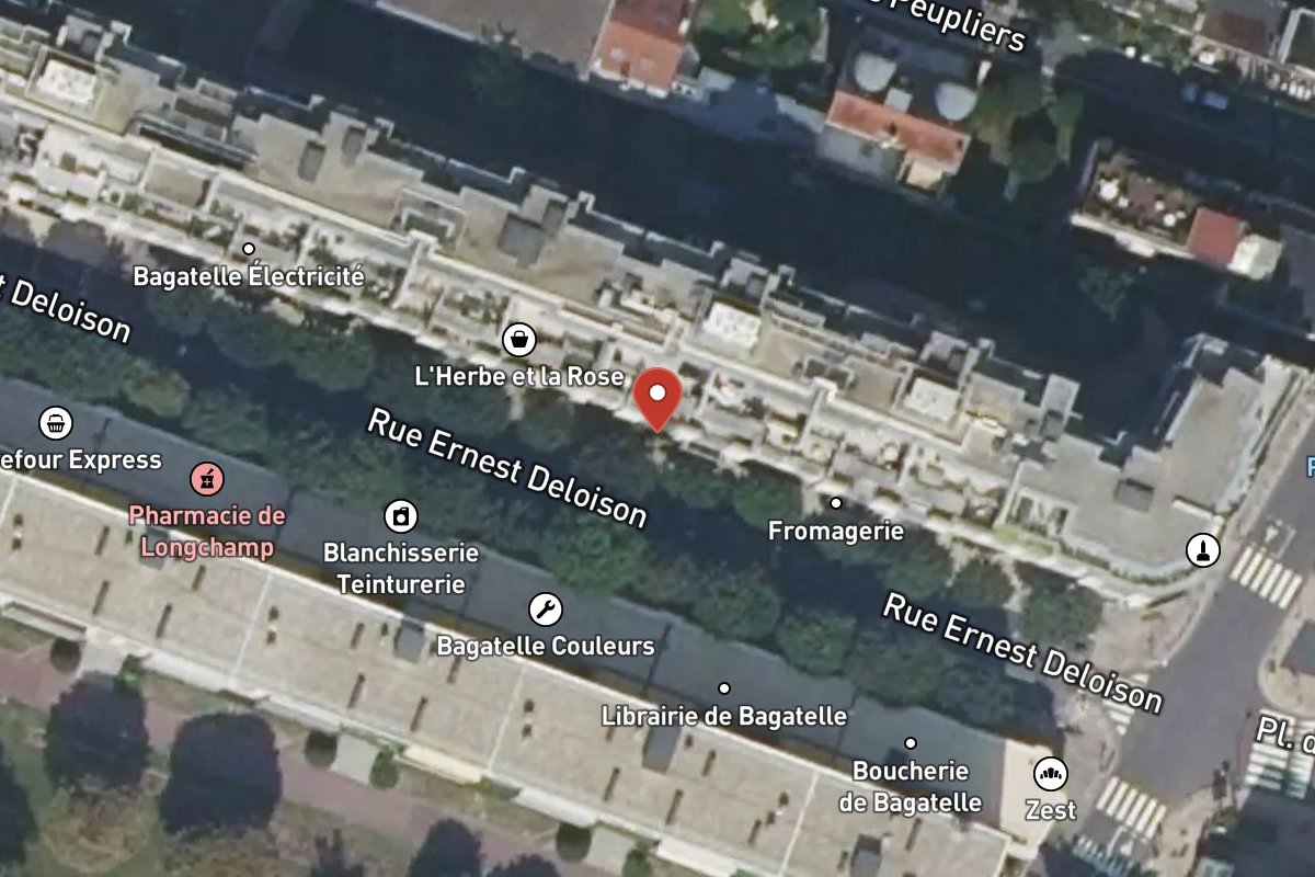 Vue satellite — 8 Rue Ernest Deloison