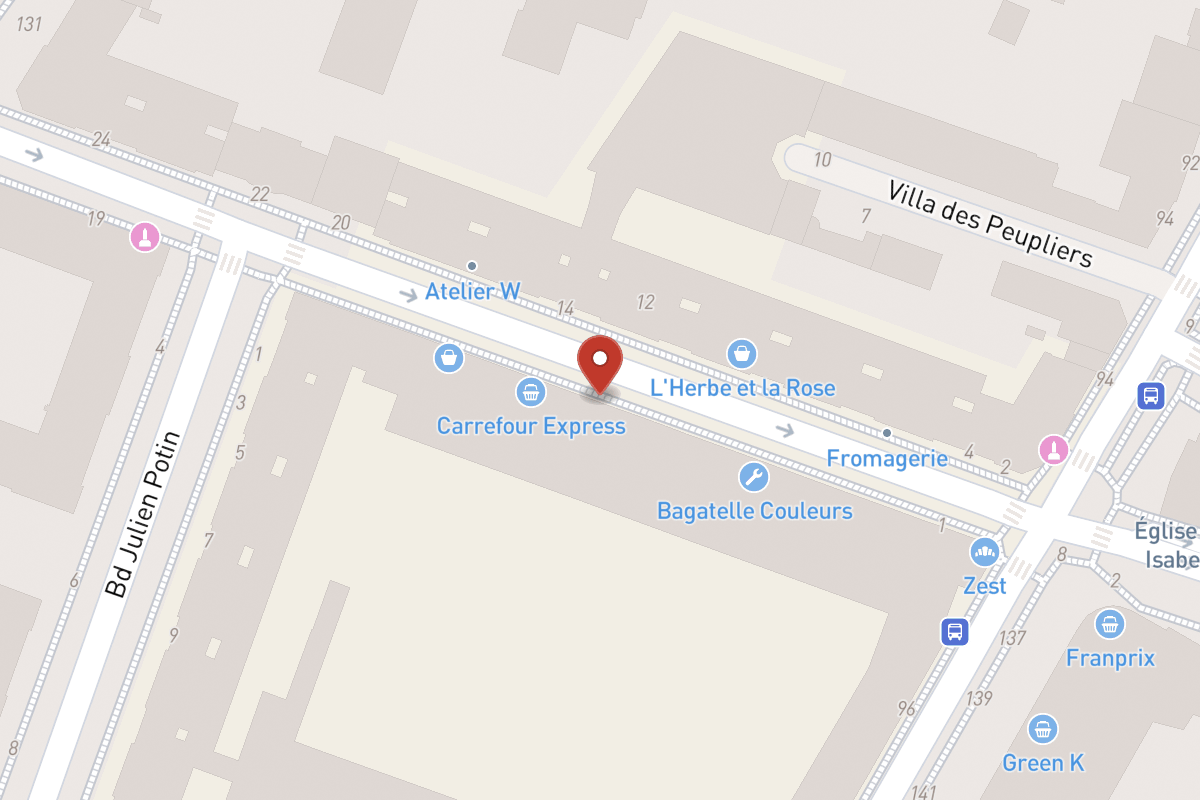 Plan de situation — 9BIS Rue Ernest Deloison